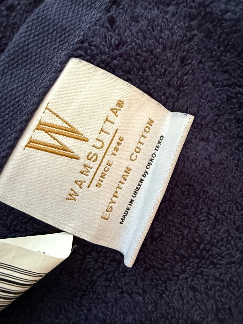 Opalhouse Navy Plush Hand Towels (2) & Worthington Bath Towels (2)